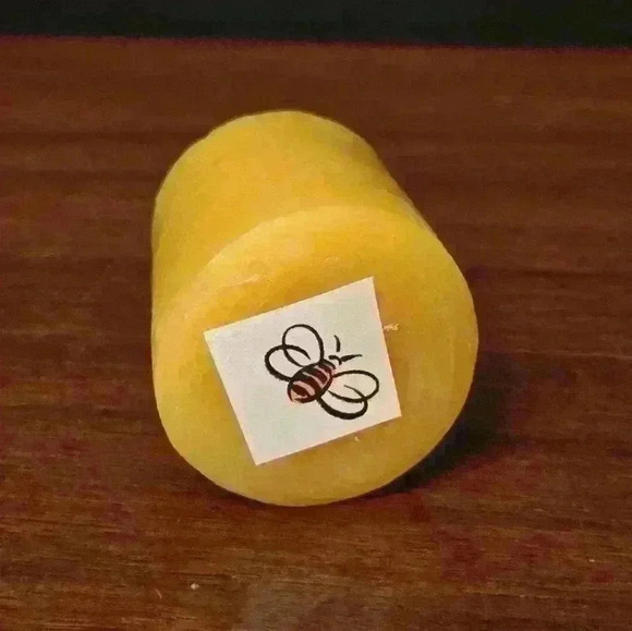 Beeswax Votive Candle Handmade by Blossom Hill Nursery -Ontario,  Canada - Picture 4 of 4